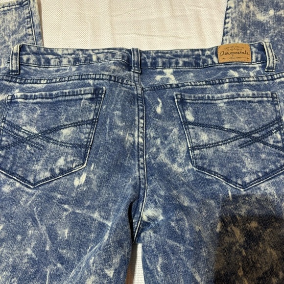 Aeropostale Mixed Wash Jegging Size 10 Reg/Normal - Picture 6 of 7
